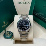 Rolex Datejust 36 Black Index Oyster Bracelet 126234-0016 - Image 2