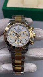 Rolex Daytona Steel & Gold White Dial 116503 - Image 3