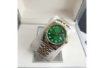 Rolex Datejust 36/28mm RG/SS Jub Green/Dial - Image 3