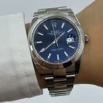 Rolex Datejust 41 Stainless Steel Blue Dial Men's Watch M126300-0001 - Image 3