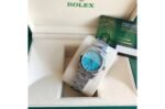 Rolex Oyster Perpetual 31/41mm SS/SS Tiffany Blue/Stk - Image 5
