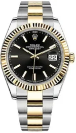 Rolex Datejust 41 Black Dial Men's Watch M126333-0013