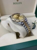 Rolex Datejust 36 Champagne Diamond Dial Watch 116233-0150 - Image 7