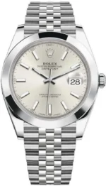 Rolex Datejust 41 Silver Dial Men's Watch M126300-0004