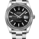 Rolex Datejust 41 Stainless Steel Black Dial Men's Watch M126334-0017