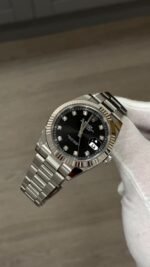 Rolex Datejust 41 Black Diamond Dial Men's Watch M126334-0011 - Image 3