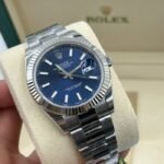Rolex Datejust 41 Blue Dial Oyster Bracelet Watch 126334-0001 - Image 5
