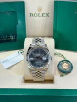 Rolex DATEJUST 41 Oyster, 41 mm, Oystersteel and white gold M126334-0022 - Image 2