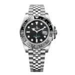 Rolex GMT Master ll Automatic Black Dial Jubilee Bracelet Steel Men's Watch M126710GRNR-0003