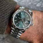 Rolex Datejust 41'Mint Green' 126334 Steel & White Gold - Image 20