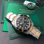 Rolex Submariner Date Two Tone Oyster Bracelet Men's Watch 126613LN - Image 8