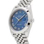 Rolex Datejust 41 Stainless Steel Blue Roman Dial Jubilee Bracelet Men's Watch M126300-0018 - Image 5