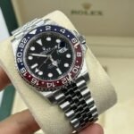 Rolex GMT Master ll Pepsi Bezel Jubilee Bracelet Men's Watch M126710BLRO-0001 - Image 6