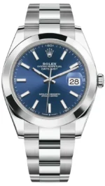 Rolex Datejust 41 Stainless Steel Blue Dial Men's Watch M126300-0001