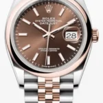Rolex Datejust 36 Steel & Everose Gold Chocolate Dial Women's Watch M126201-0043
