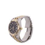 Rolex Sky-Dweller, 42mm, 18k Yellow Gold, Stainless Steel, Black Dial, 330933 - Image 6