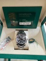 Rolex Datejust 41 Stainless Steel Slate Dial Men's Watch M126300-0007 - Image 3