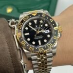 Rolex GMT Master ll Yellow Gold and Stainless Steel Black Dial Jubilee Bracelet Men's Watch M126713GRNR-0001 - Image 2