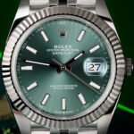 Rolex Datejust 41'Mint Green' 126334 Steel & White Gold - Image 15
