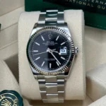 Rolex Datejust 36 Black Index Oyster Bracelet 126234-0016 - Image 3