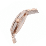 Audemars Piguet Royal Oak Iced Out Rose Gold Replica - Image 4