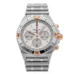 Breitling White Dial Silver Replica