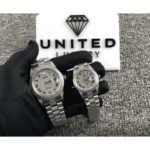 Rolex Datejust 116622 White Gold Diamond Dial Iced Out Replica - Image 3