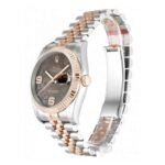 Rolex Datejust 116231-0105 Chocolate Floral Dial Replica - Image 2