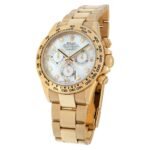 Rolex Cosmograph Daytona White Mother of Pearl Diamond Dial, Yellow Gold, 116508 - Image 10