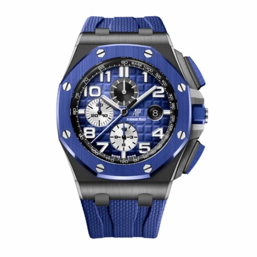 audemars-piguet-royal-oak-blue.jpg AP Black Blue Ceramic Replica - Image 1