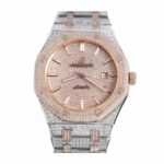 Audemars Piguet Royal Oak Selfwinding 15400SR.OO.1220SR.01 Iced Out Replica