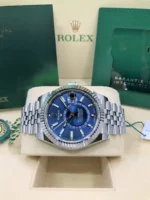 Rolex Sky-Dweller 42mm Black Dial Oyster Bracelet Men's Watch 326939 - Image 9