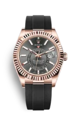 Rolex Sky-Dweller Oysterflex Slate Dial 326235-0006