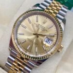 Rolex Datejust 41 White Dial Men's Gold & Steel Watch 126333-0015 - Image 6