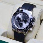 Rolex Daytona White Gold Steel Dial Oysterflex Strap116519ln-0027 Replica - Image 12