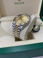 Rolex Datejust 36 Champagne Diamond Dial Watch 116233-0150 - Image 5