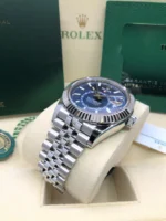 Rolex Sky-Dweller 42mm Black Dial Oyster Bracelet Men's Watch 326939 - Image 8