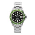 Rolex Submariner Date Kermit Stainless Steel Black Dial 16610LV
