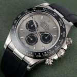 Rolex Daytona White Gold Steel Dial Oysterflex Strap116519ln-0027 Replica - Image 11