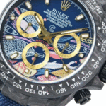 Rolex Daytona Cosmograph Color Fish Pattern Dial 2071401 Replica - Image 3