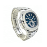 Patek Nautilus Blue Silver Replica - Image 2