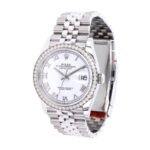 Rolex Datejust 36 126284RBR-0018 White Roman Dial Jubilee Replica - Image 2