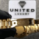 Rolex Datejust Yellow Gold Green Dial Iced out 118348 Replica - Image 4