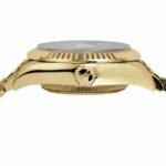 Rolex Datejust Gold Green Dial Replica - Image 3