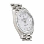Rolex Day-Date 228349RBR Diamond Bezel Sundust Dial Replica - Image 3