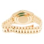 Rolex Day-Date Yellow Gold With Pave Diamond Dial Sapphire 128348RBR-0030 Replica - Image 5