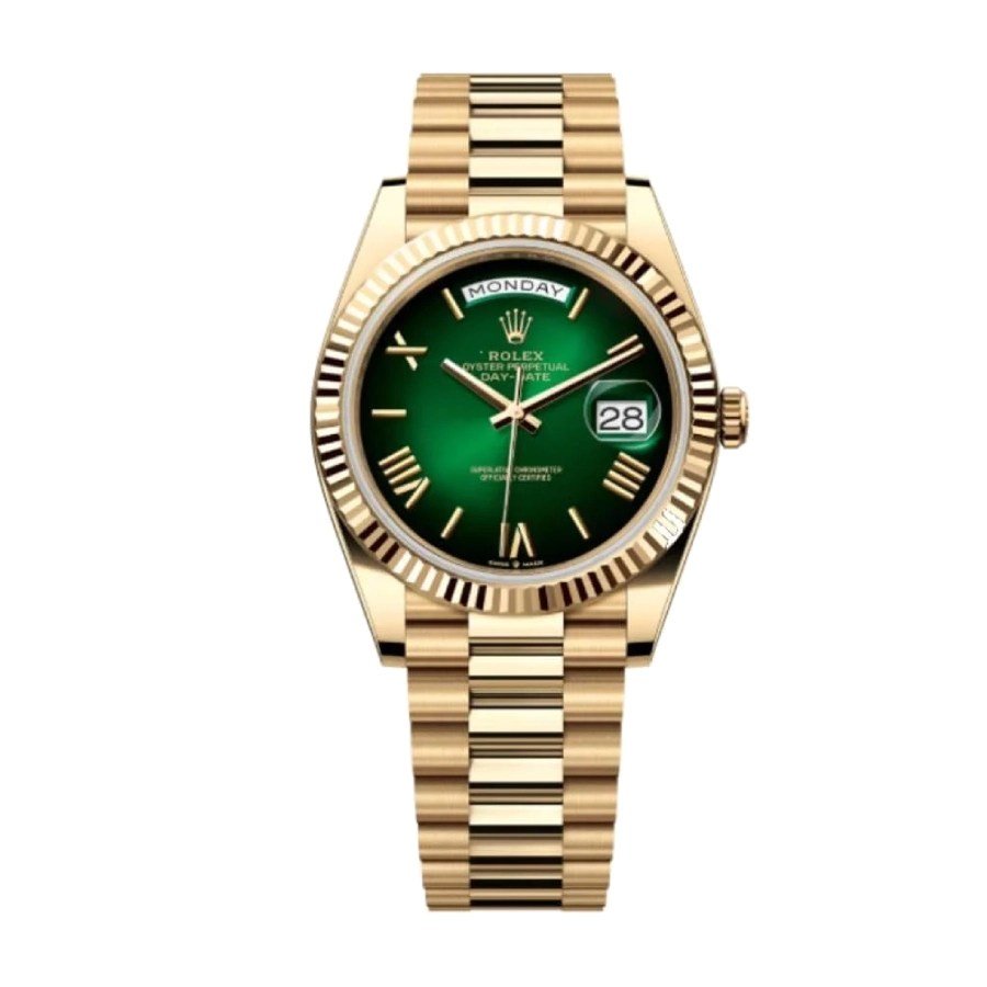 rolex-day-date-green-ombre-replica-1.jpg Rolex Day-Date Green Ombre Replica - Image 1