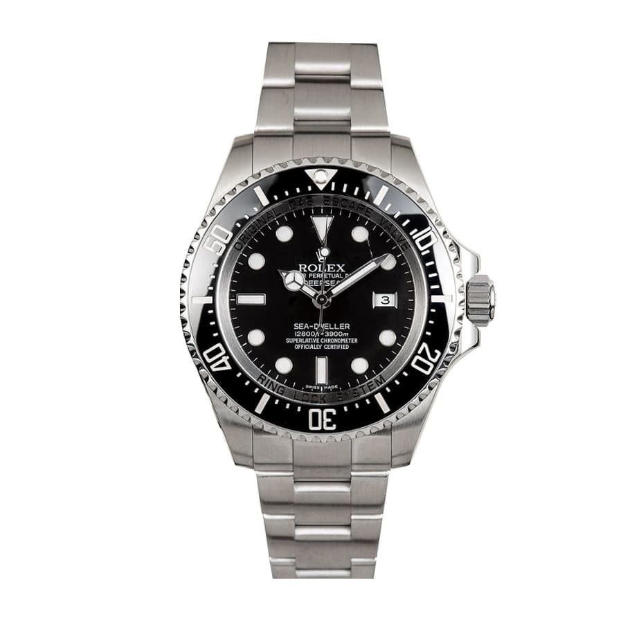 rolex-deep-sea-dweller-stainless-steel-116660-replica.jpg Rolex Deepsea Sea-Dweller Stainless Steel 116660-0001 Oyster Replica - Image 1