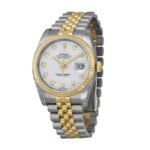 Rolex Datejust 16233 Steel Gold Mother of Pearl Replica - Image 2