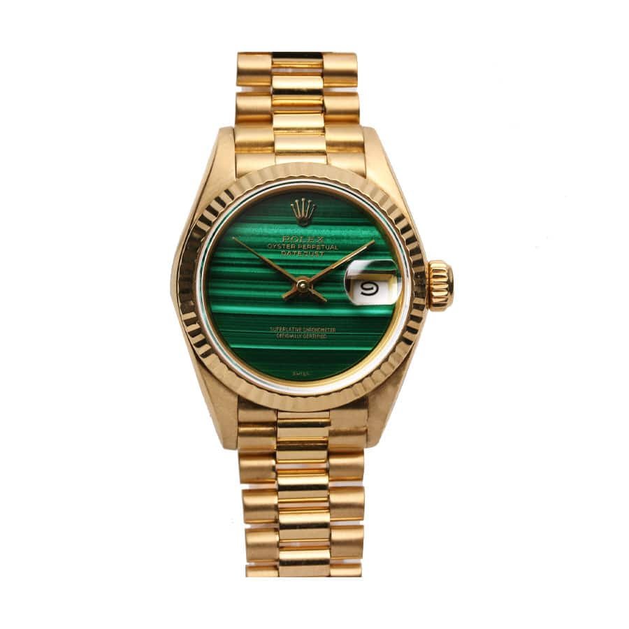 rolex-lady-datejust-69178-yellow-gold-malachite-dial-replica11.jpg Rolex Datejust 69178 Yellow Gold Malachite Dial Replica - Image 1
